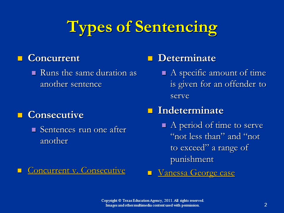 Determinate vs. indeterminate sentencing essay